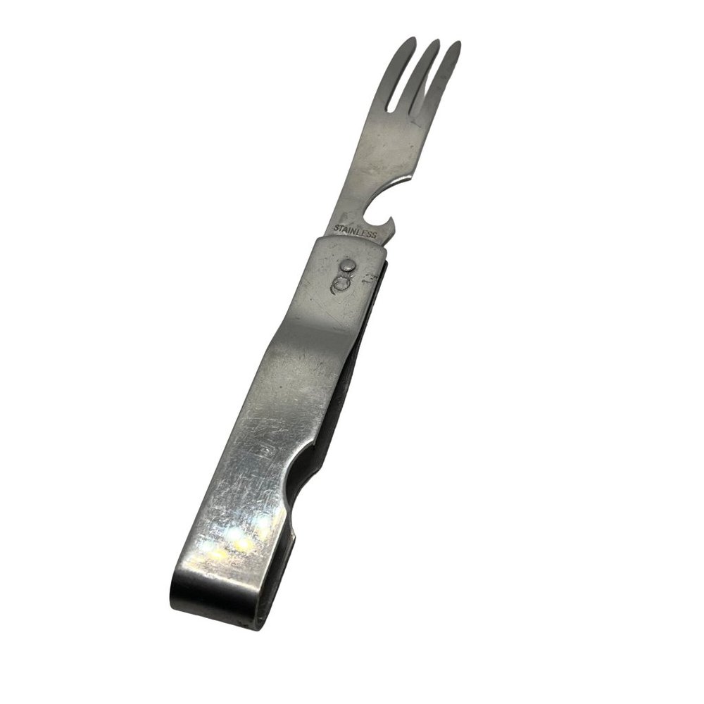 Boy Scouts of America Stainless Steel Folding Fork Bottle Opener - Picture 2 of 6